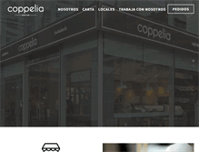 Tablet Screenshot of coppelia.cl
